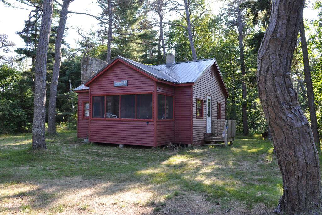 Popham Beach Cottage, Nestled in the Pine Grove - Cabins ...