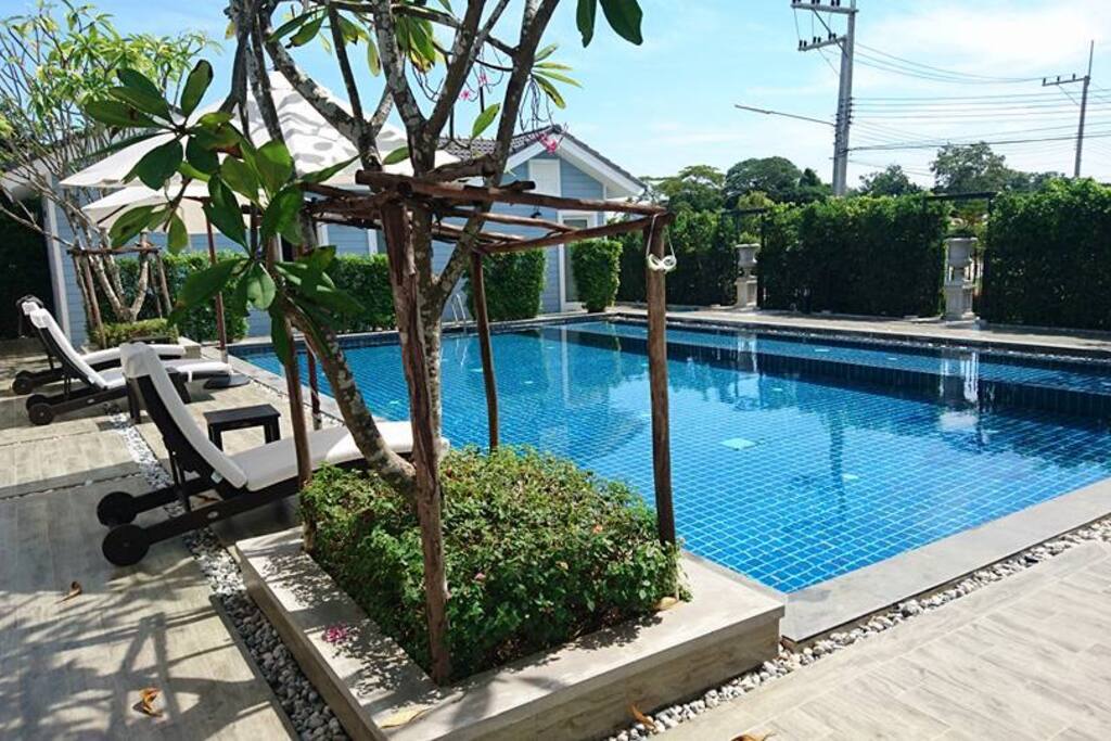 Poolside