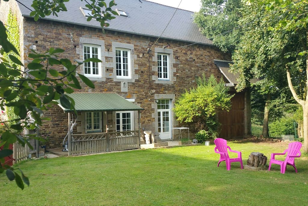 JARDIN ET TERRASSE PLEIN SUD