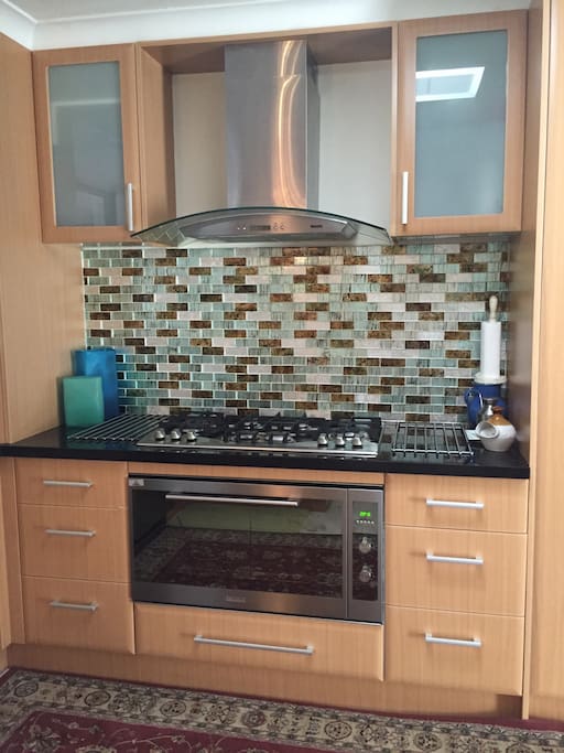 You can use our family kitchen, a large cooking area and outdoor dining.