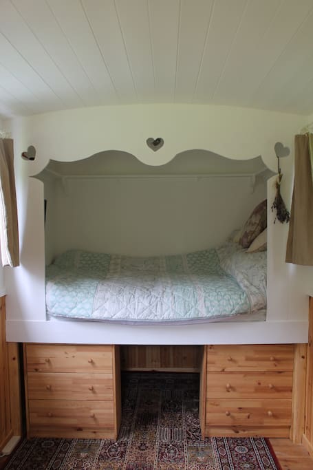 The comfy bed in Ivy