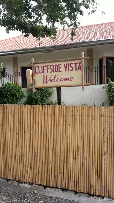 Font yard and new sign