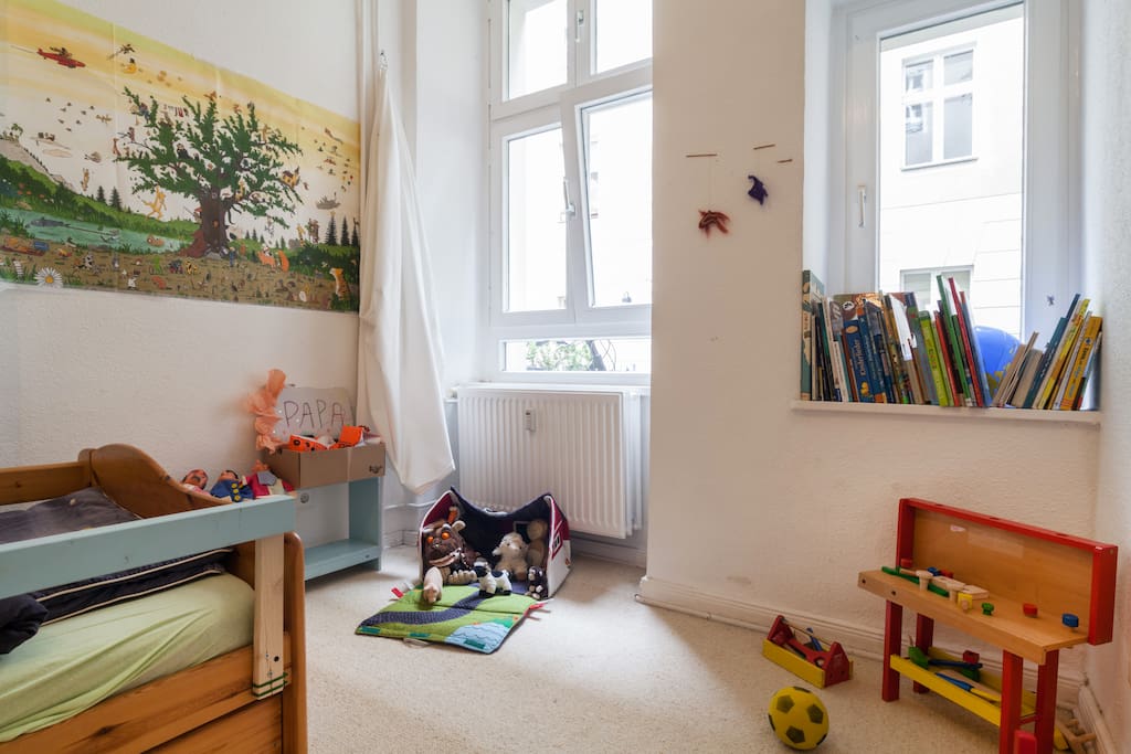 Kids room with toys