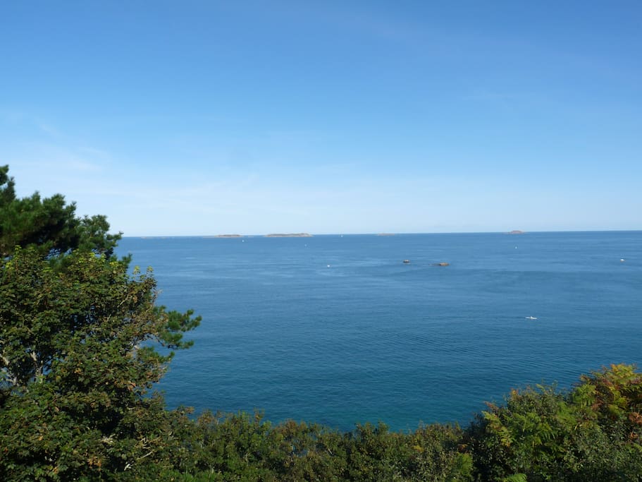 Vue mer de l'appartement