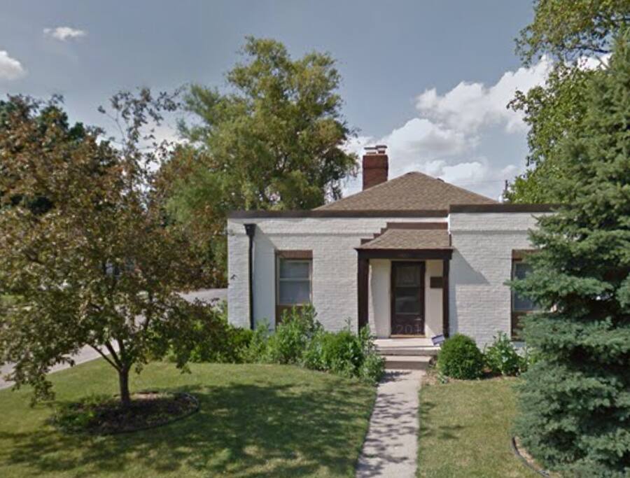 Exterior shot of our home.