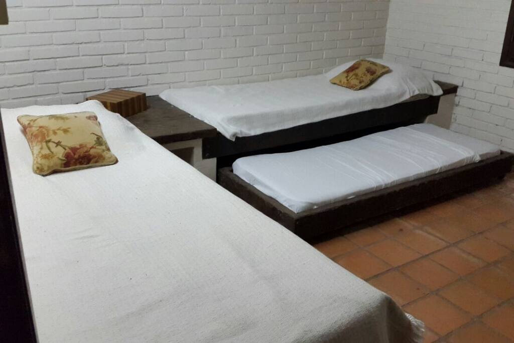 Dormitorio de 3 camas