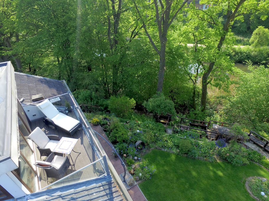 Balkon mit Aussicht