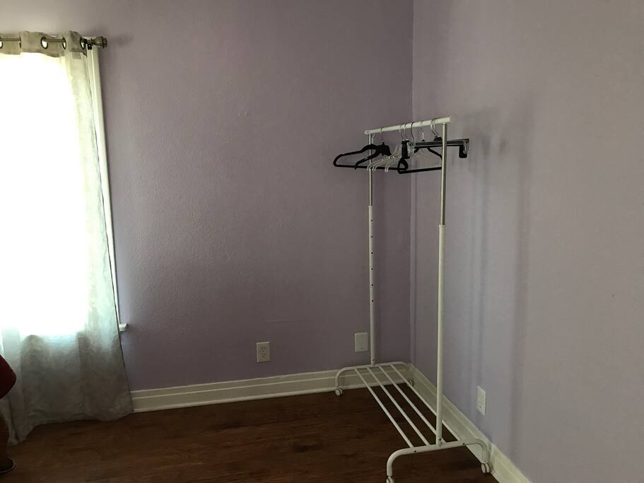 Clothing rack for storage