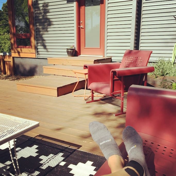 Lovely porch for lounging