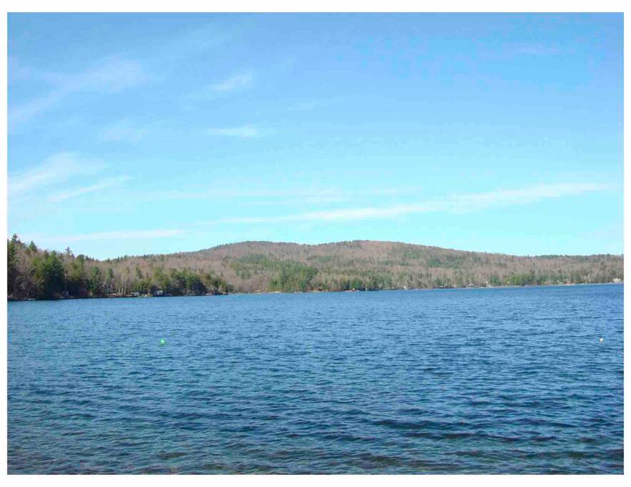 View from the cottage