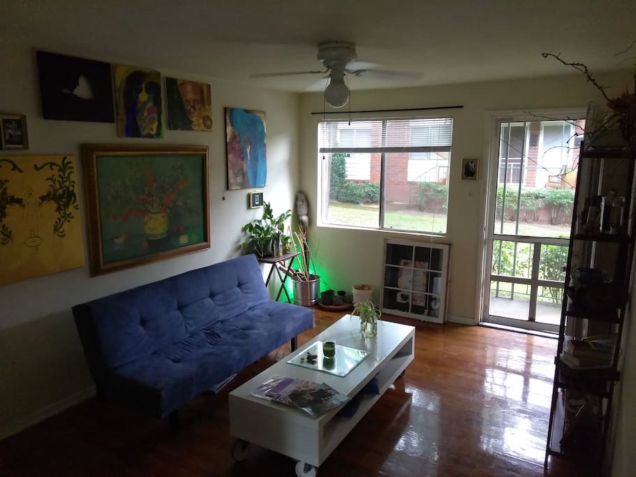 living room space