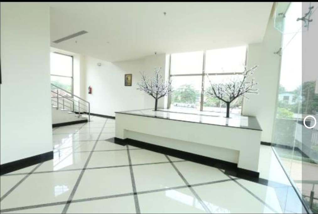 Lobby area at the lilly