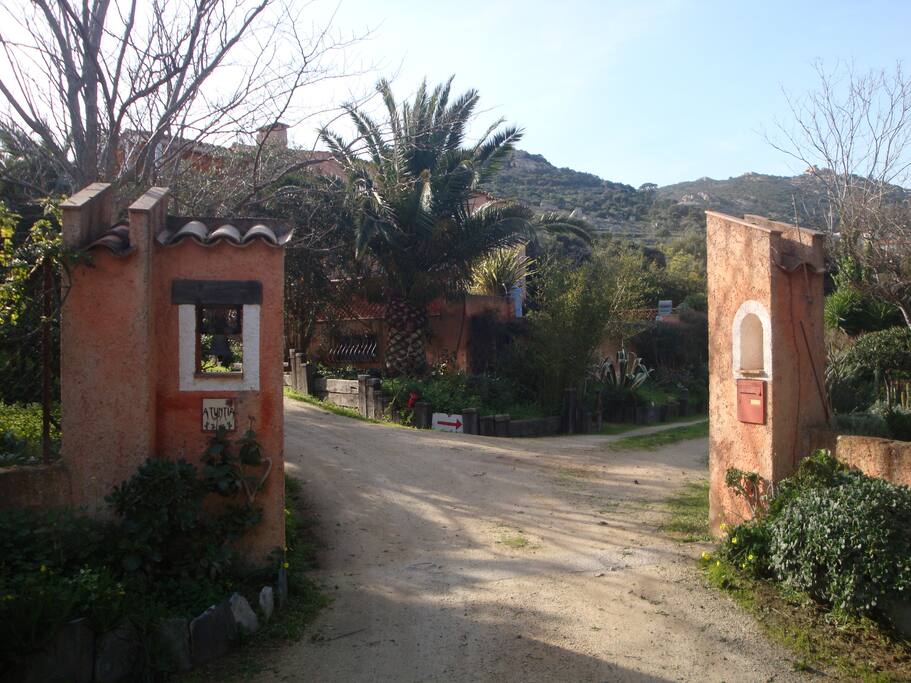 Entrée de la propriété