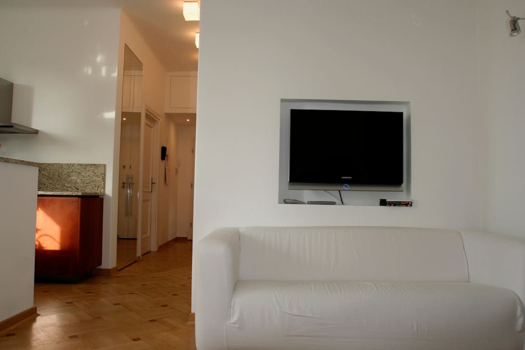 Lots of space and high (3 metre) ceilings.