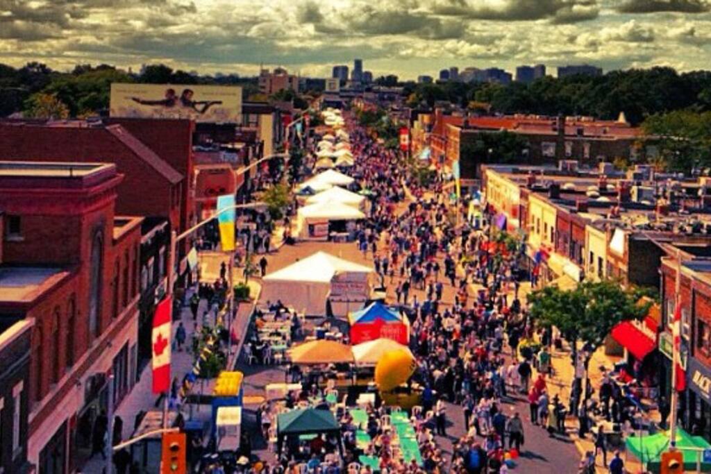Taste of Little Italy festival in the summer - 5 min from the house