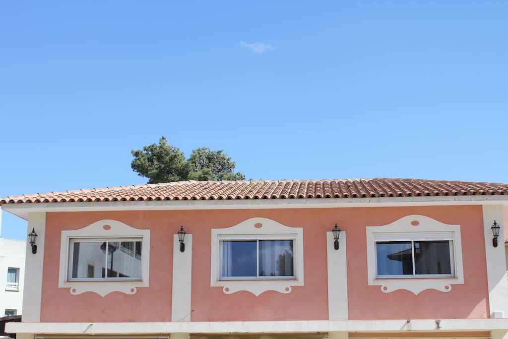 Vue extérieure de l'appartement