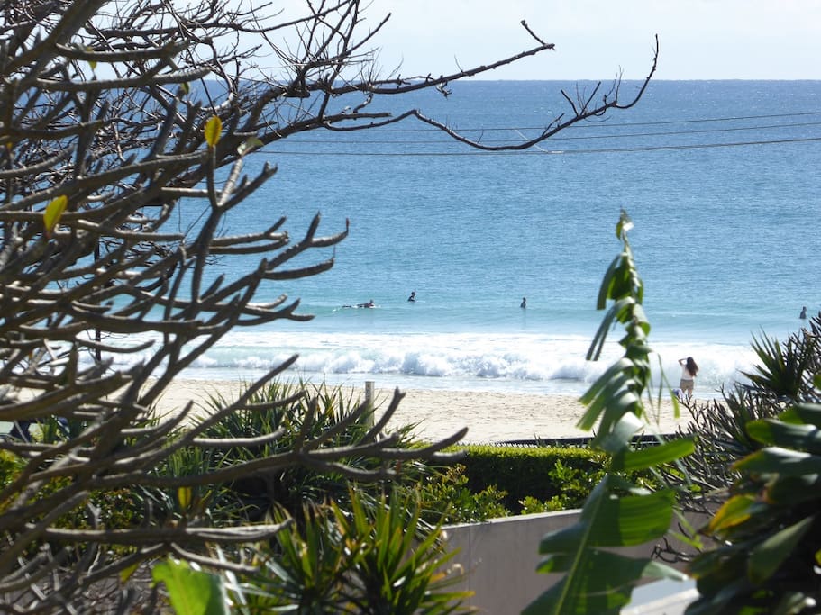 View from living area