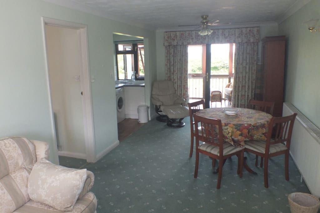 The spacious sitting room