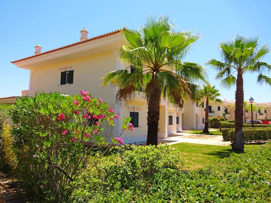 Front of Villa from car park