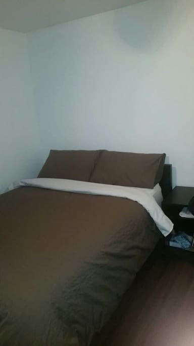 Comfortable double bed