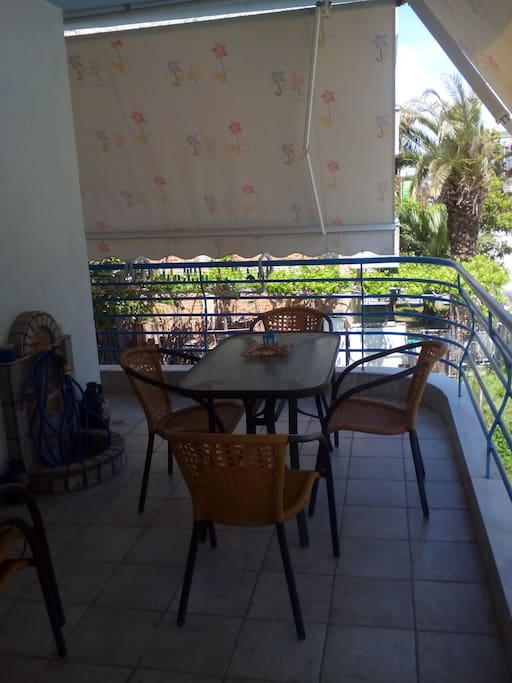 Our balcony to have coffees and beers!