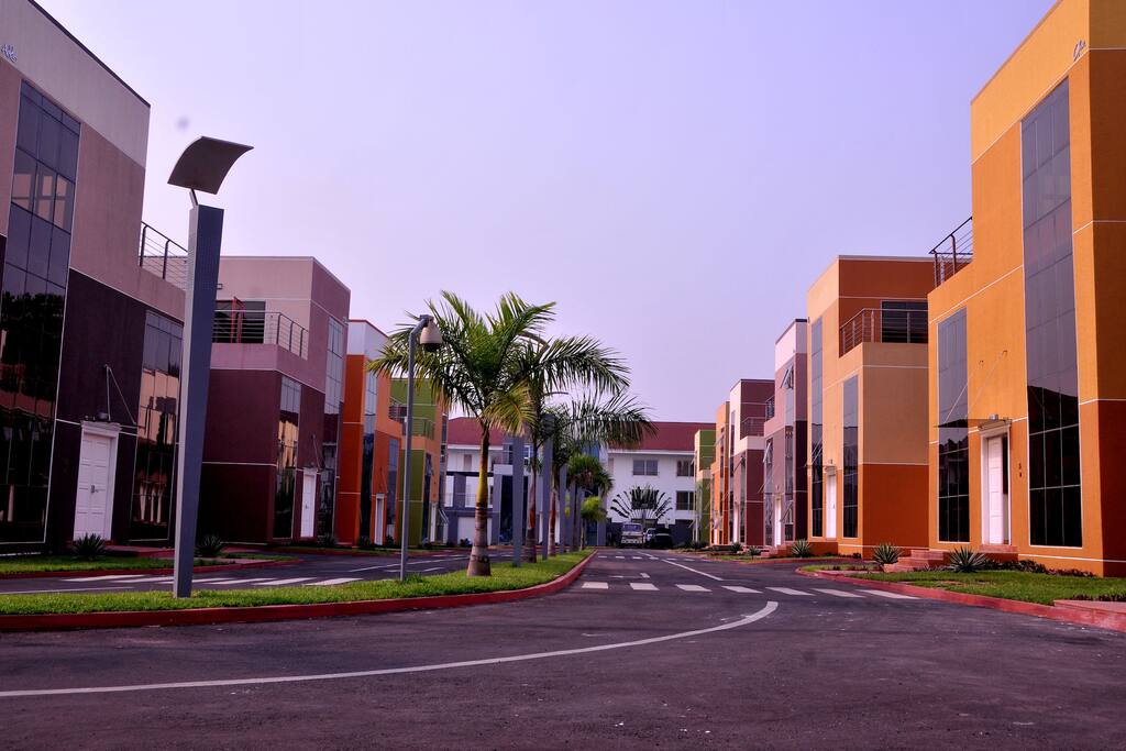Serene gated community of 16 lush townhouses