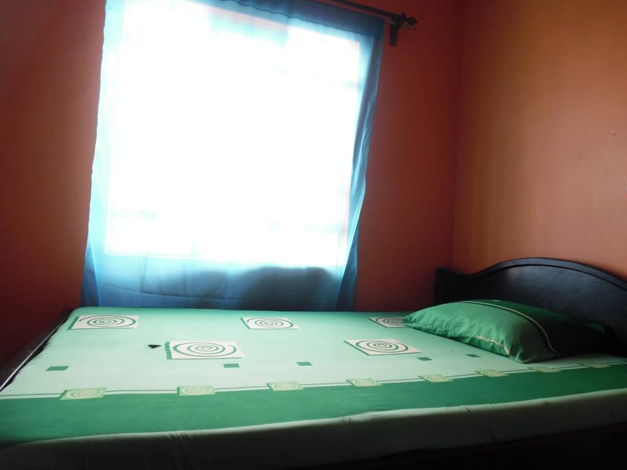 One of our cozy beds, great dreams are made of these!