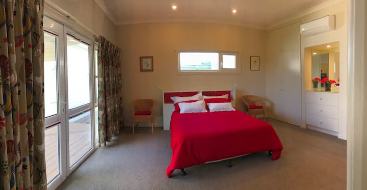 Madden room has King bed - or can be split in two