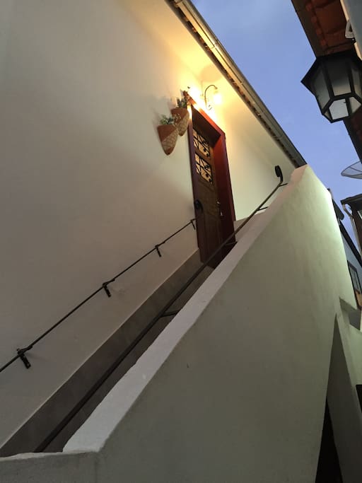 Escada de acesso