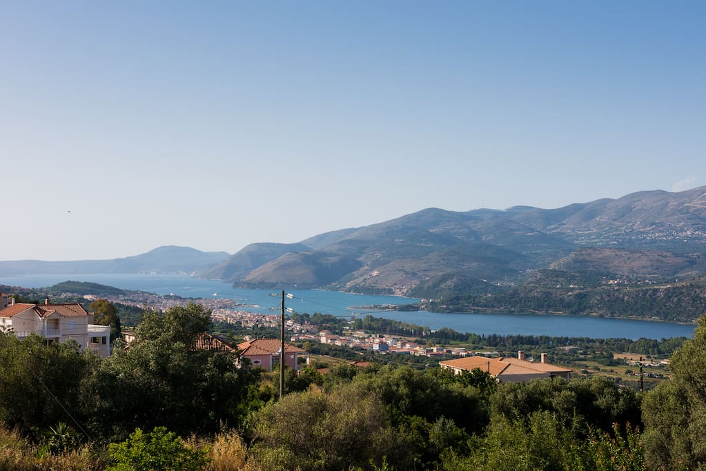 View to the port of Argostoli