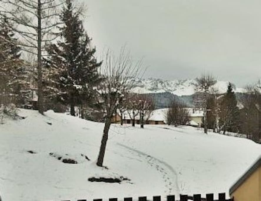 Vue extérieure en hiver