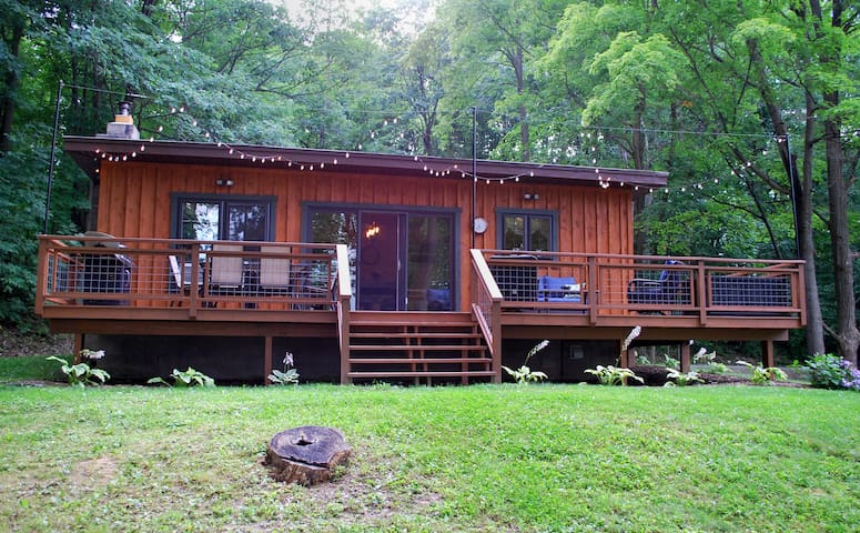 Chickadee Cabin A Peaceful Finger Lakes Retreat Cabins For Rent