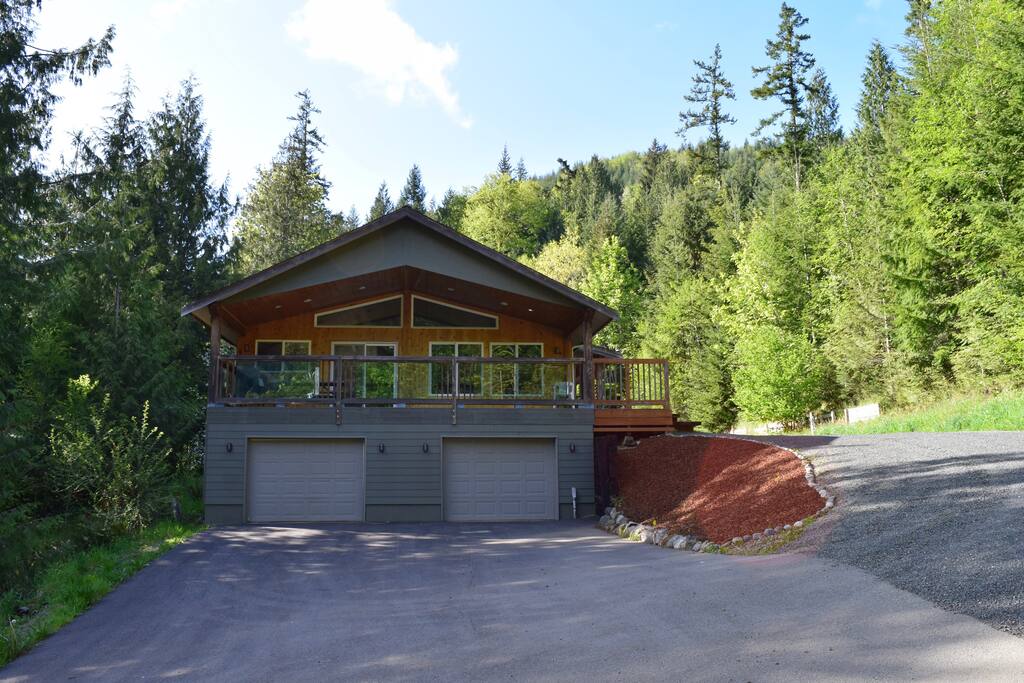 Our lodge is nestled in the forest and provides a peaceful, quiet getaway.