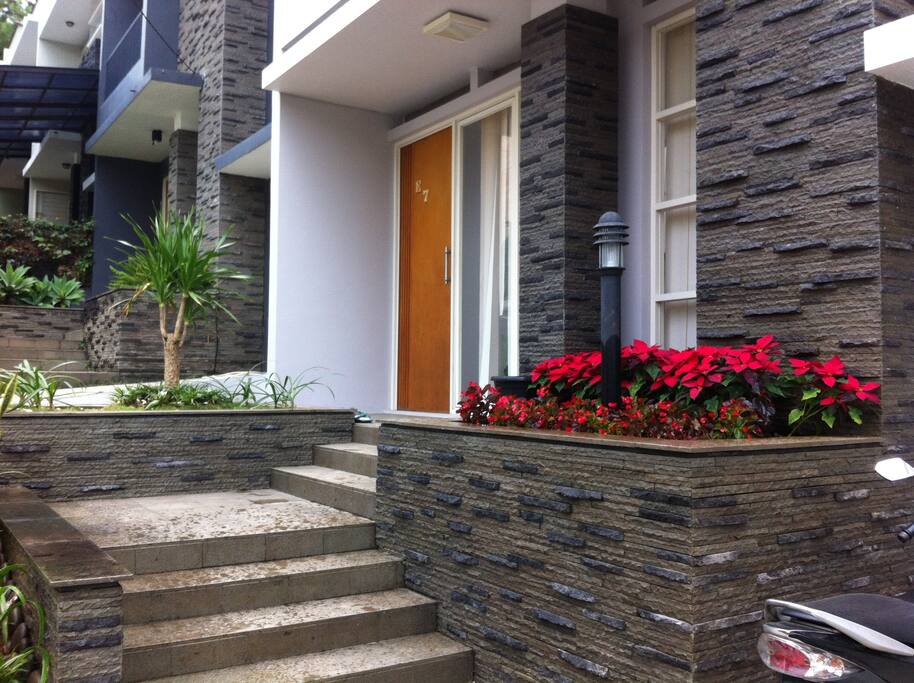front yard area