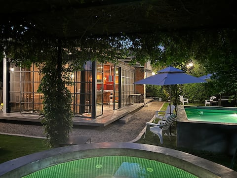 A restful house surrounded by nature in Cuernavaca