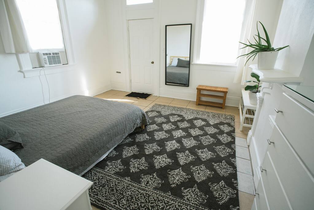 The front bedroom