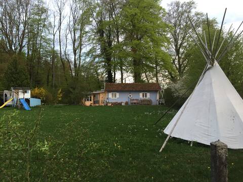 Cottage on Lake Wörth with lake view - 5 min the lake
