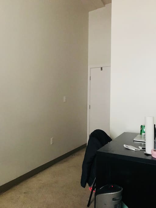 Desk in bedroom