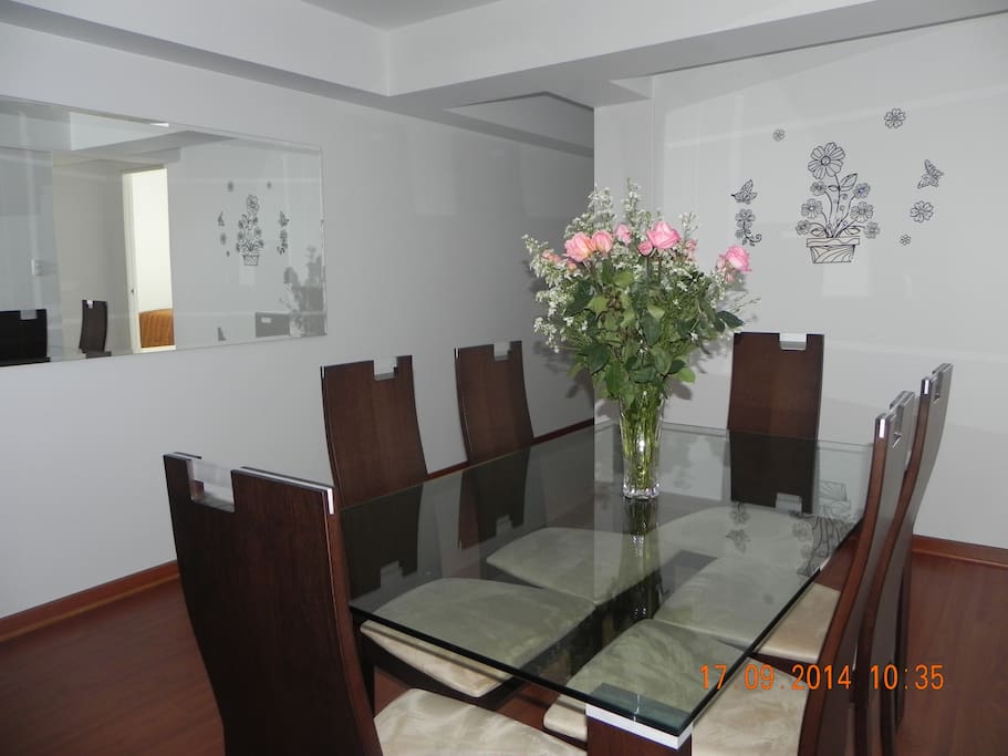 Comedor para 6 personas