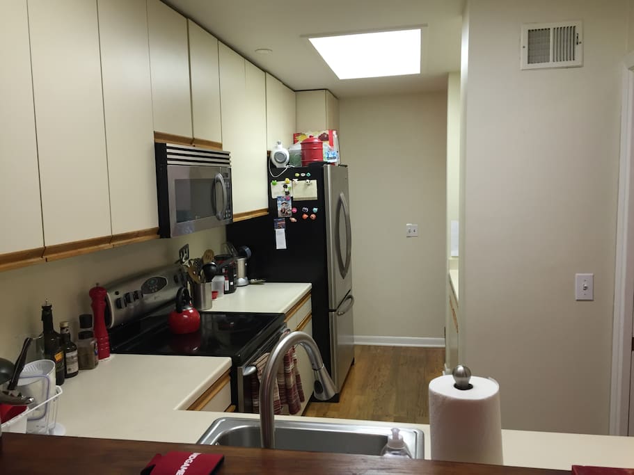 Kitchen with new appliances