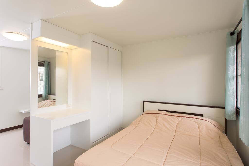 Wardrobe and dressing table