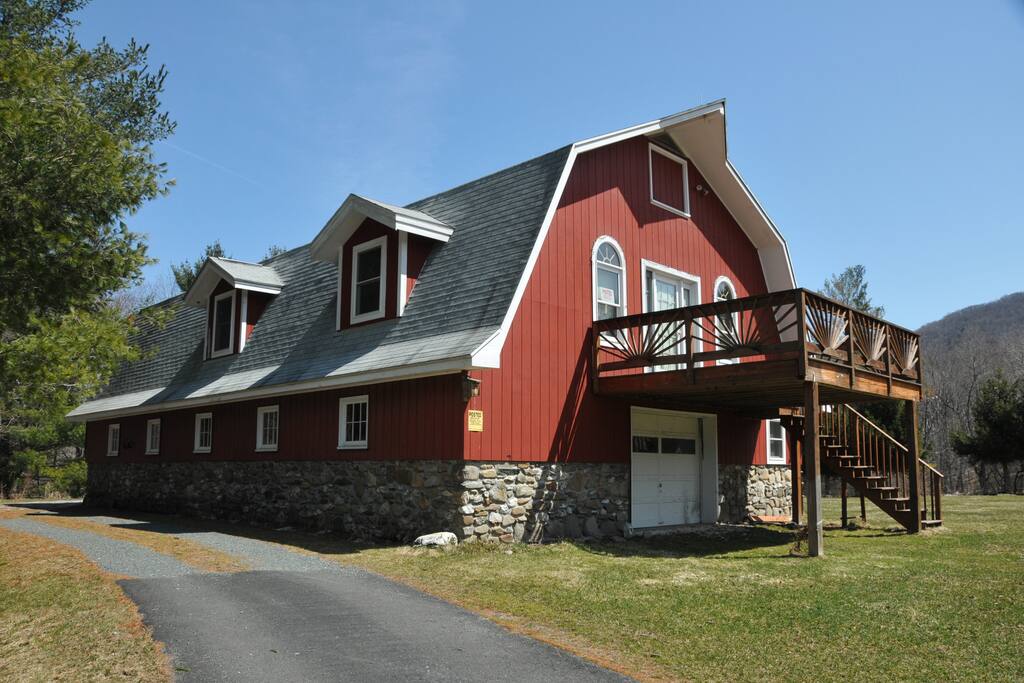 The Barn, awaiting your arrival.