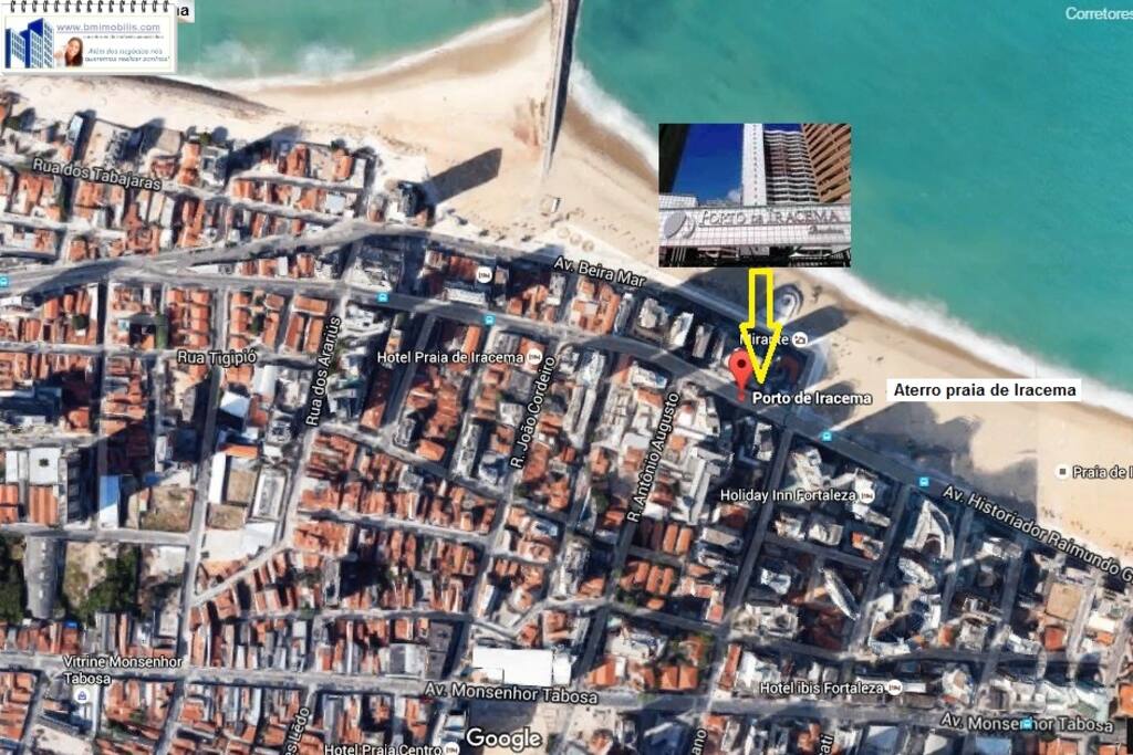 Popular location, close to other hotel chains and amenities - Area popular, próximo a outros hotéis e lojas