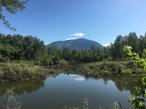 Top performing Airbnb: Flathead River Retreat- A Glacier Getaway for Two! in Columbia Falls