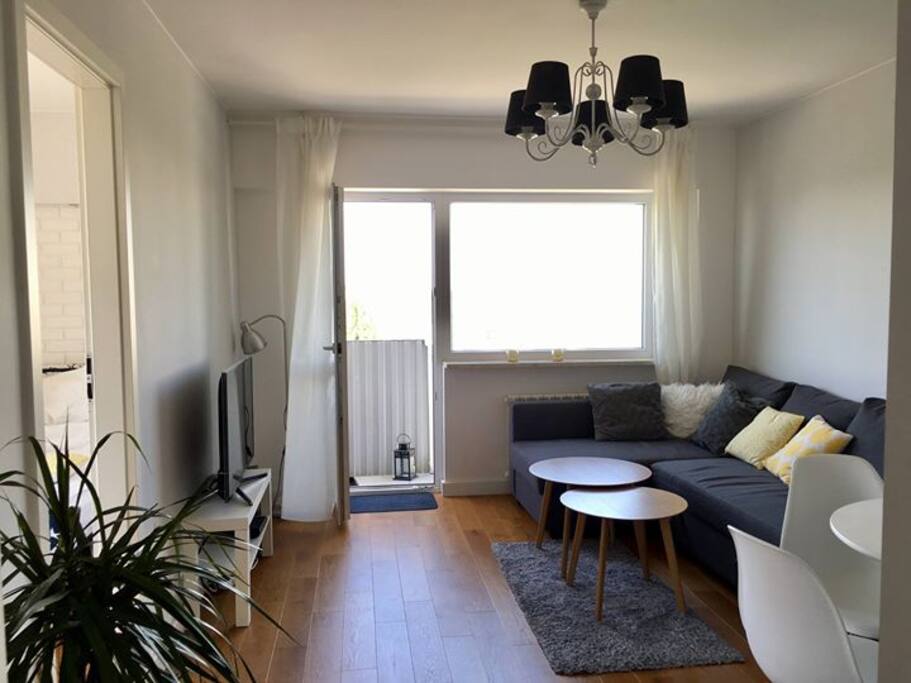 The living room