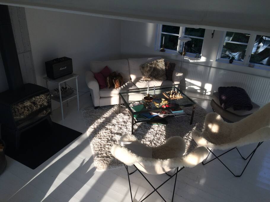 Lovely room by the fireplace