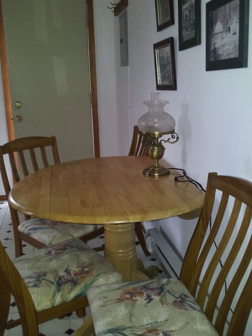 Dining area