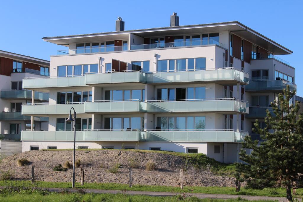 Haus Meerdüne, Meerseite
