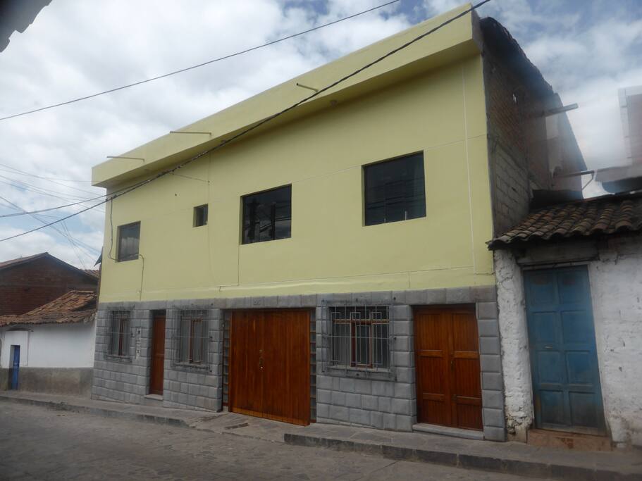 Facade of the house.