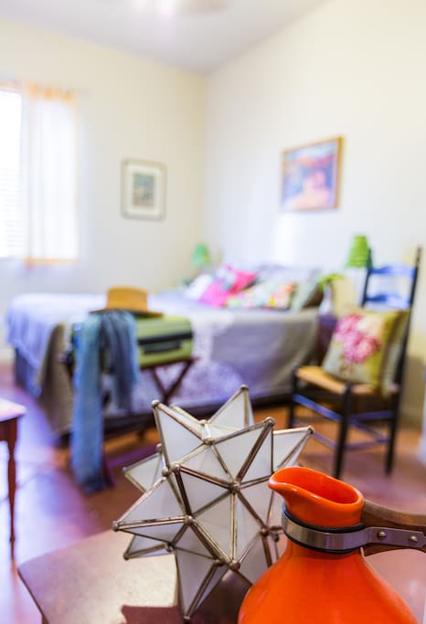Relax in your private space.